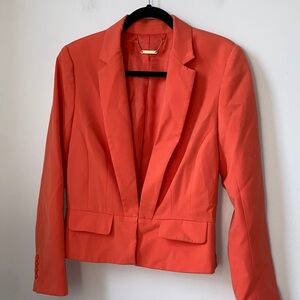 Trina Turk Vibrant Coral Blazer